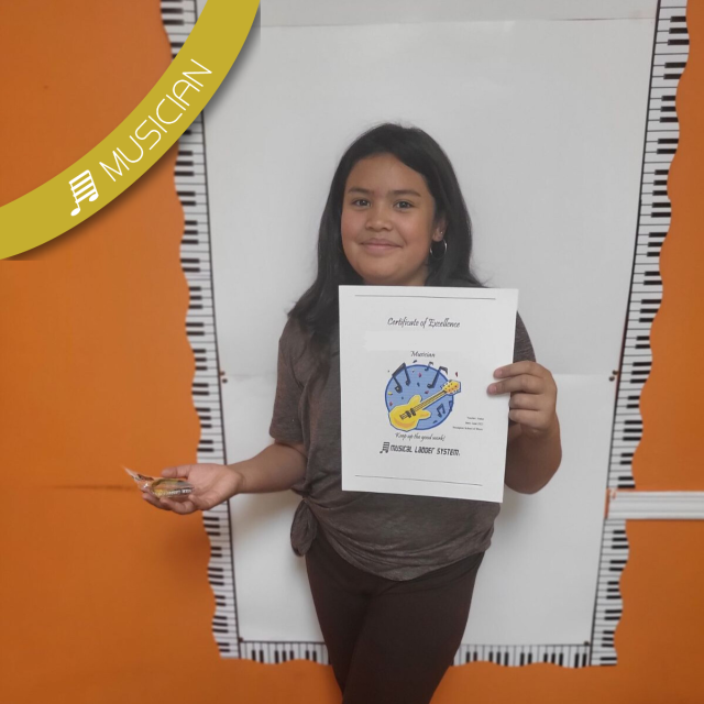 Musical ladder student 2