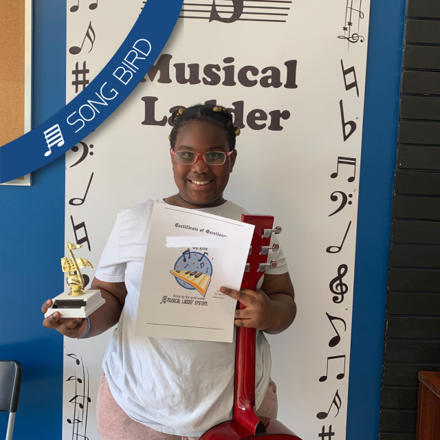 Musical ladder student 5