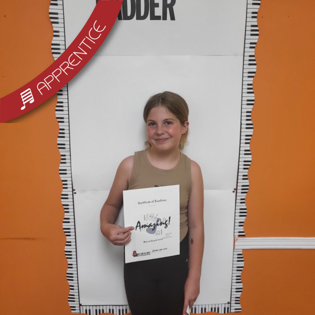 Musical ladder student 6