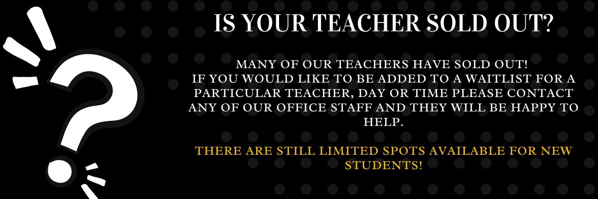 sold out music teacher