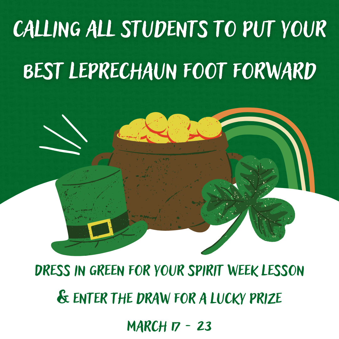 Music lesson spririt week