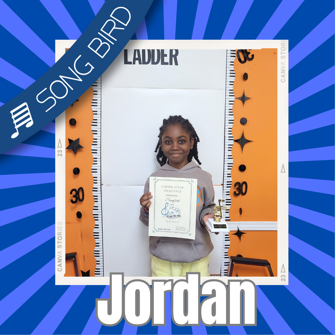piano student Jordan